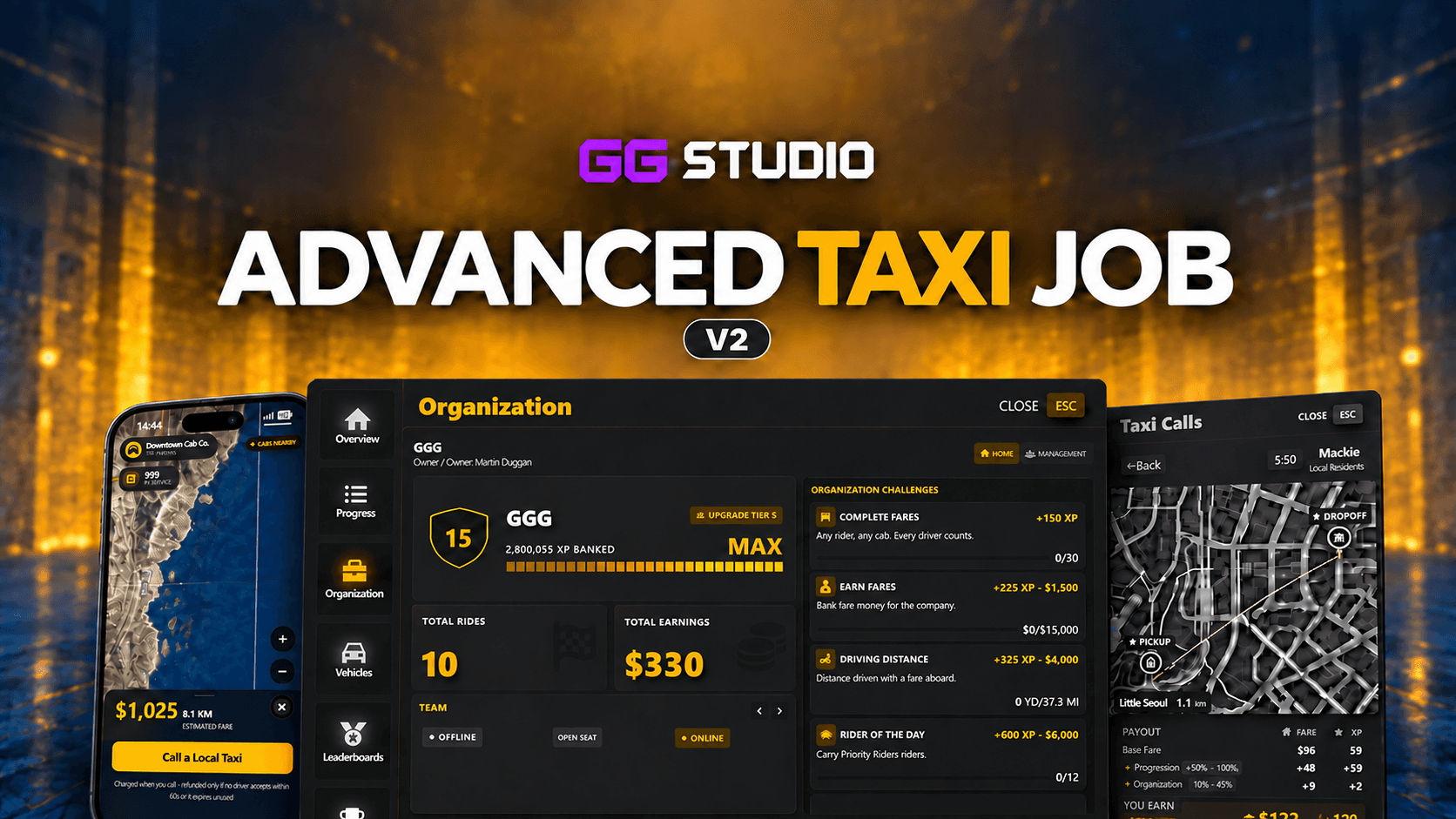 Advanced Taxi Job 2.0